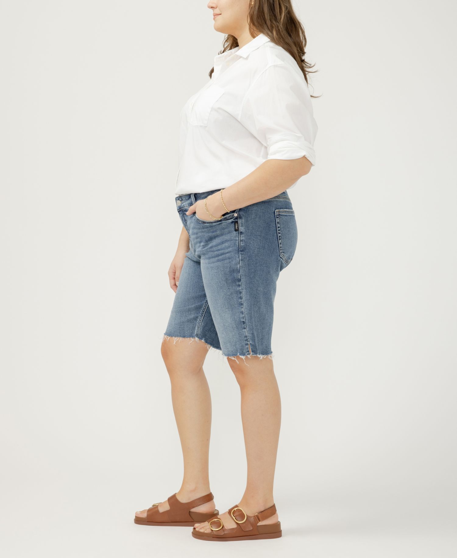 Plus Size Elyse Bermuda Shorts