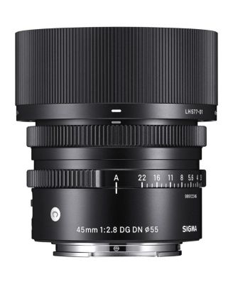 45mm f/2.8 DG DN Contemporary Lens for Sony E, Bundle with 55mm Essential Filter Kit, Cleaning Kit and Cleaning Cloth