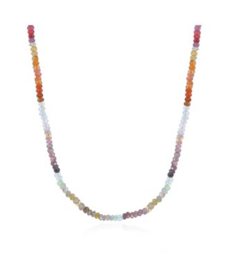 Tundra Sapphire Bead Necklace