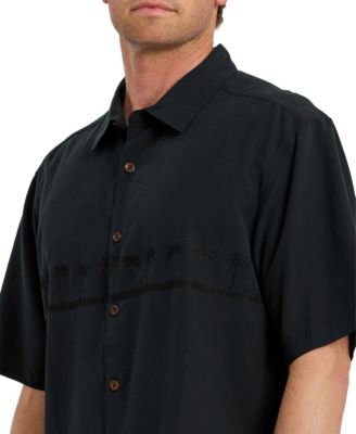 Quiksilver Men's Tahiti Palms Short-Sleeve Shirt