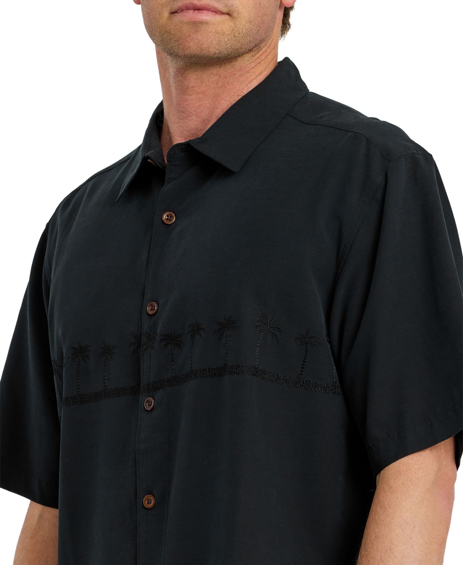 Quiksilver Men's Tahiti Palms Short-Sleeve Shirt