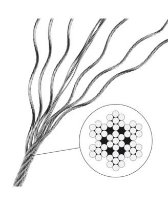 100Ft Picture Hanging Wire Stainless Steel Cable Holds Up to 242Lbs