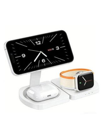 3-in-1 Wireless Charger for Apple iPhone - Portable Foldable Charger for iWatch iPhone and Earphones