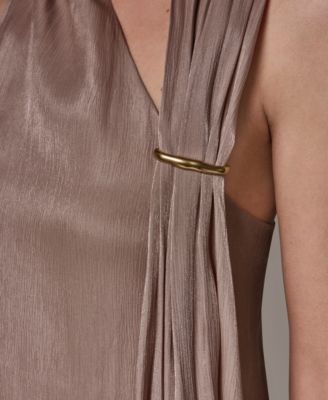 Women's Asymmetrical Halter Neck Top