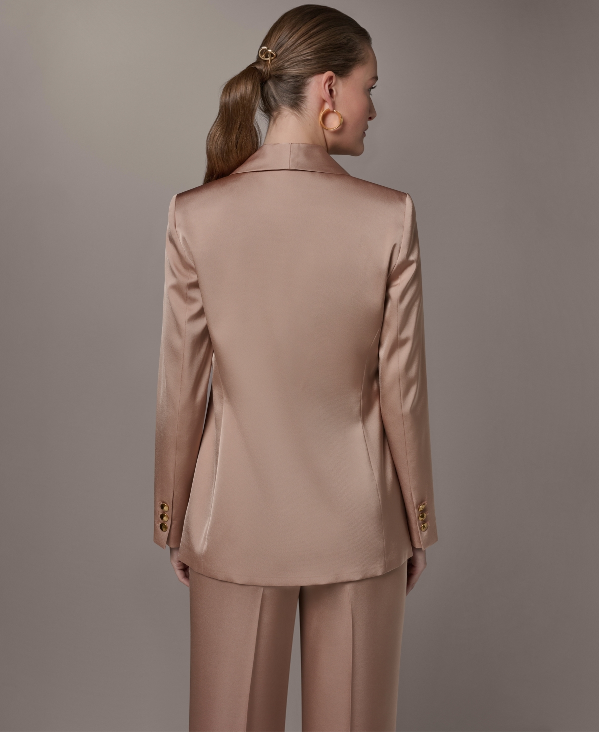 Donna Karan New York Women's One-Button Blazer