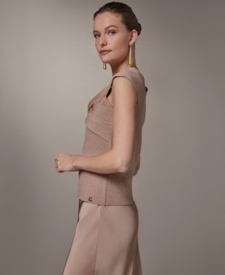 Women's Criss Cross V-Neck Sweater