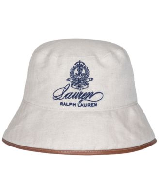 Herringbone Hotel Logo Bucket Hat 