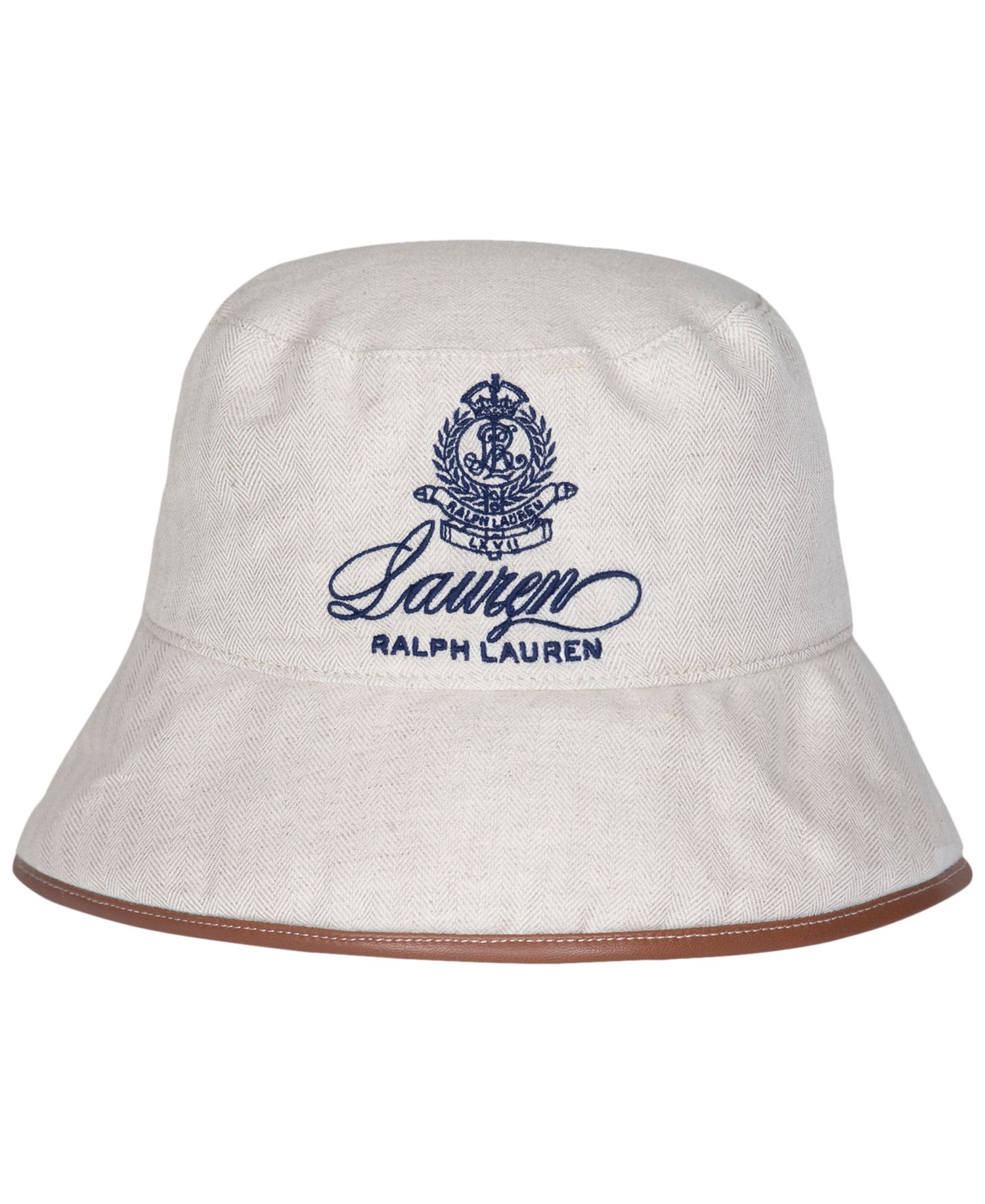 Herringbone Hotel Logo Bucket Hat
