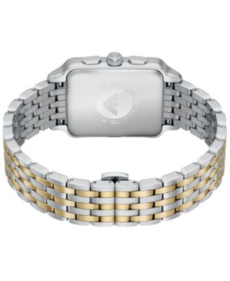 Men's Quartz Chronograph Two-Tone Stainless Steel Watch, 38mm