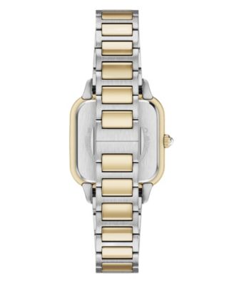Women's Quartz Three-Hand Two-Tone Stainless Steel Watch, 35mm