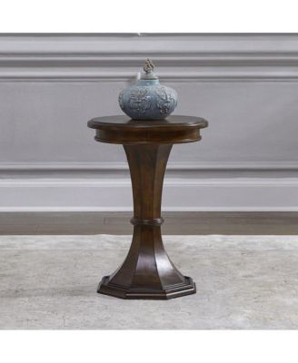 Liberty Furniture Industies, INC Arden Road Living Room Round Chairside Table  - Satin Cherry
