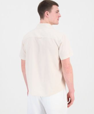 Men's Garment Dyed Linen Blend Hero Shirt