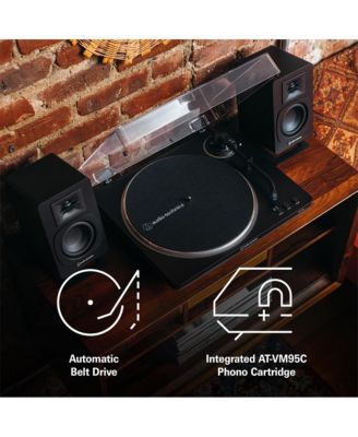 AT-LP7X Manual Belt Drive Turntable with AT-VM95E MM Cartridge