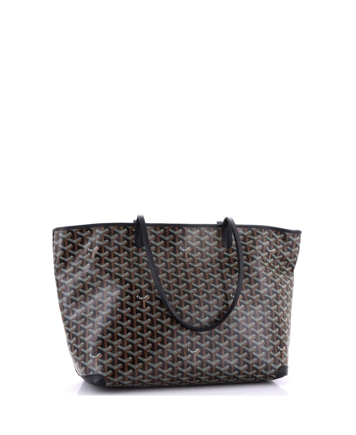 Pre-Owned Goyard Mm Artois Tote Coated Canvas