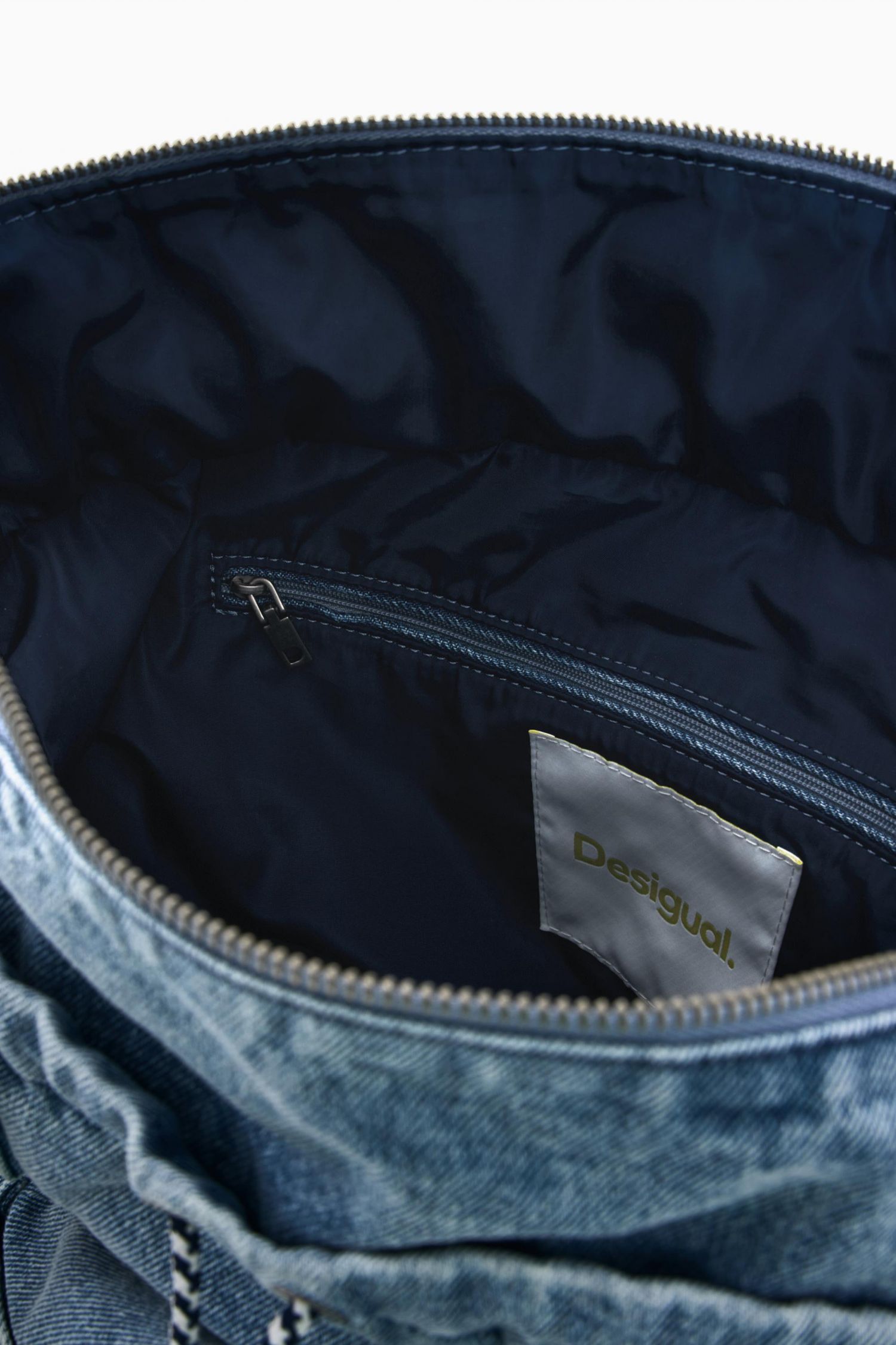 Women's Multi-position denim backpack