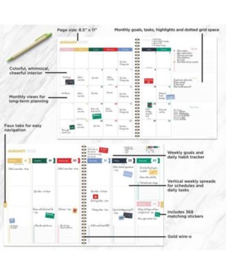 TF Publishing Perfectly Large Weekly-Monthly Planner, July 2026-June 2027