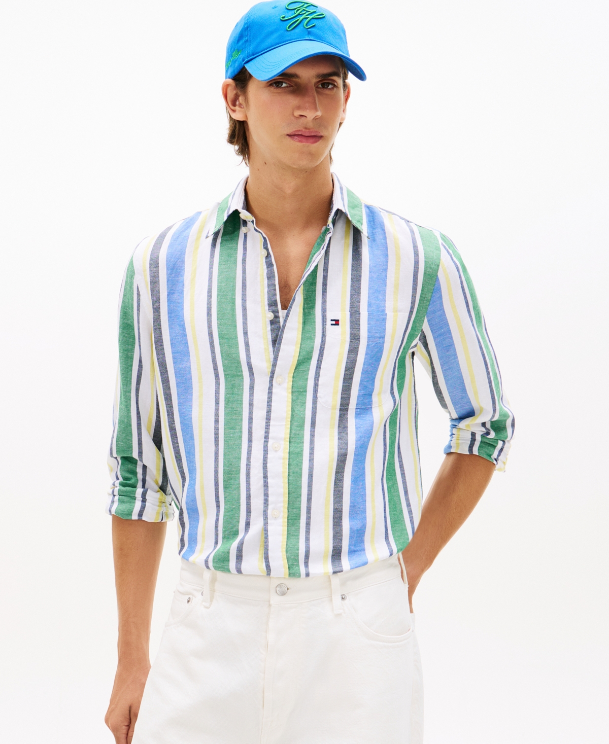 Tommy Hilfiger Men's Country Club Rugby Long-Sleeve Sweatshirt