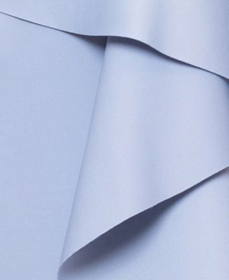 Women's One-Shoulder Ruffle Detail Gown