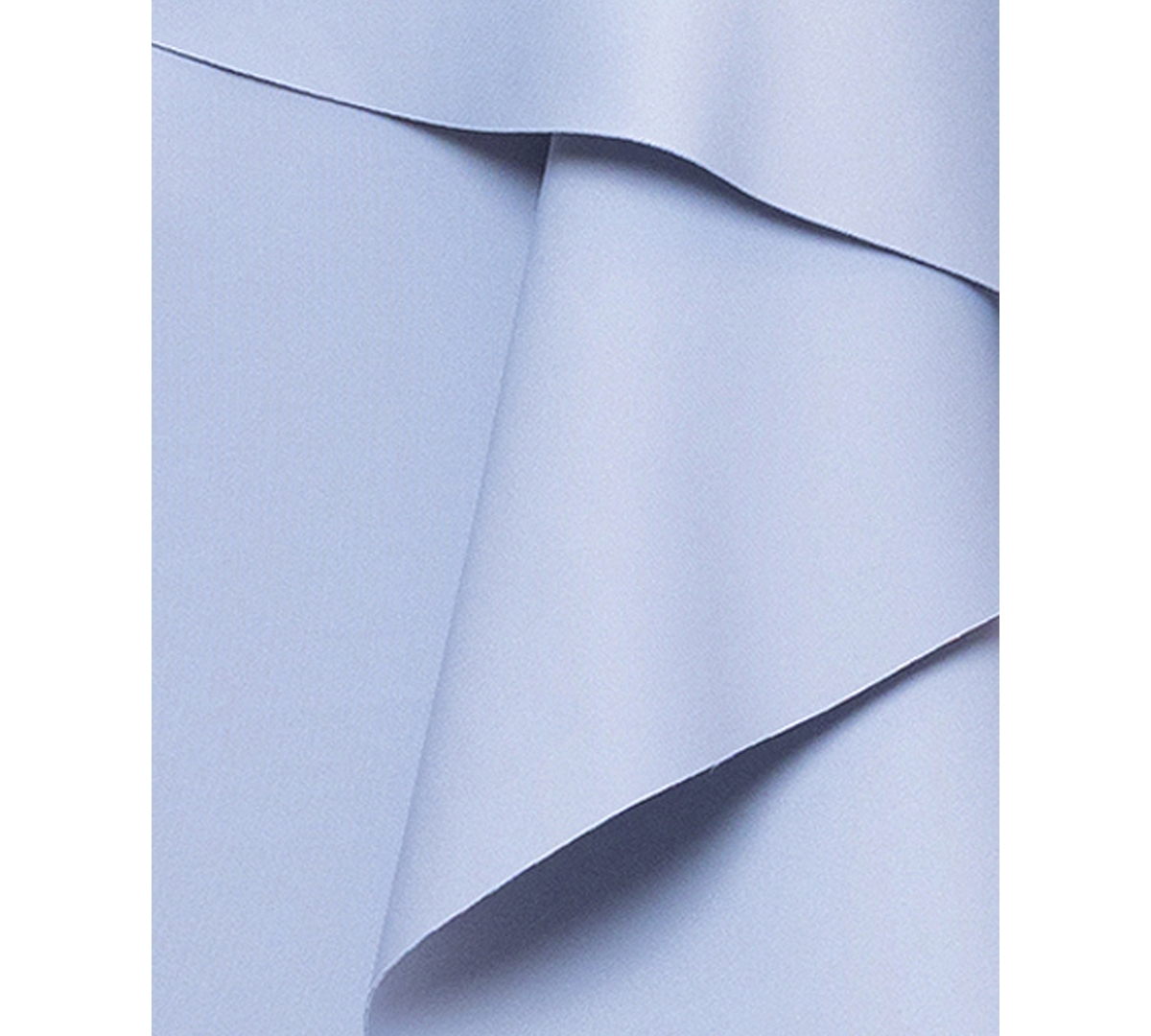 Betsy & Adam Women's One-Shoulder Ruffle Detail Gown