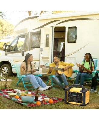 Portable Power Station  Solar Generator with AC Outlet