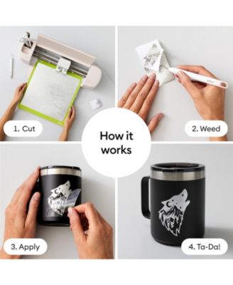 Textured Metallic Vinyl Permanent, Luxe Sampler - 12 in x 12 in Sheets (6 ct)