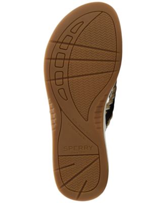 Women's Pony Fish Open Toe Slip-On Sandals