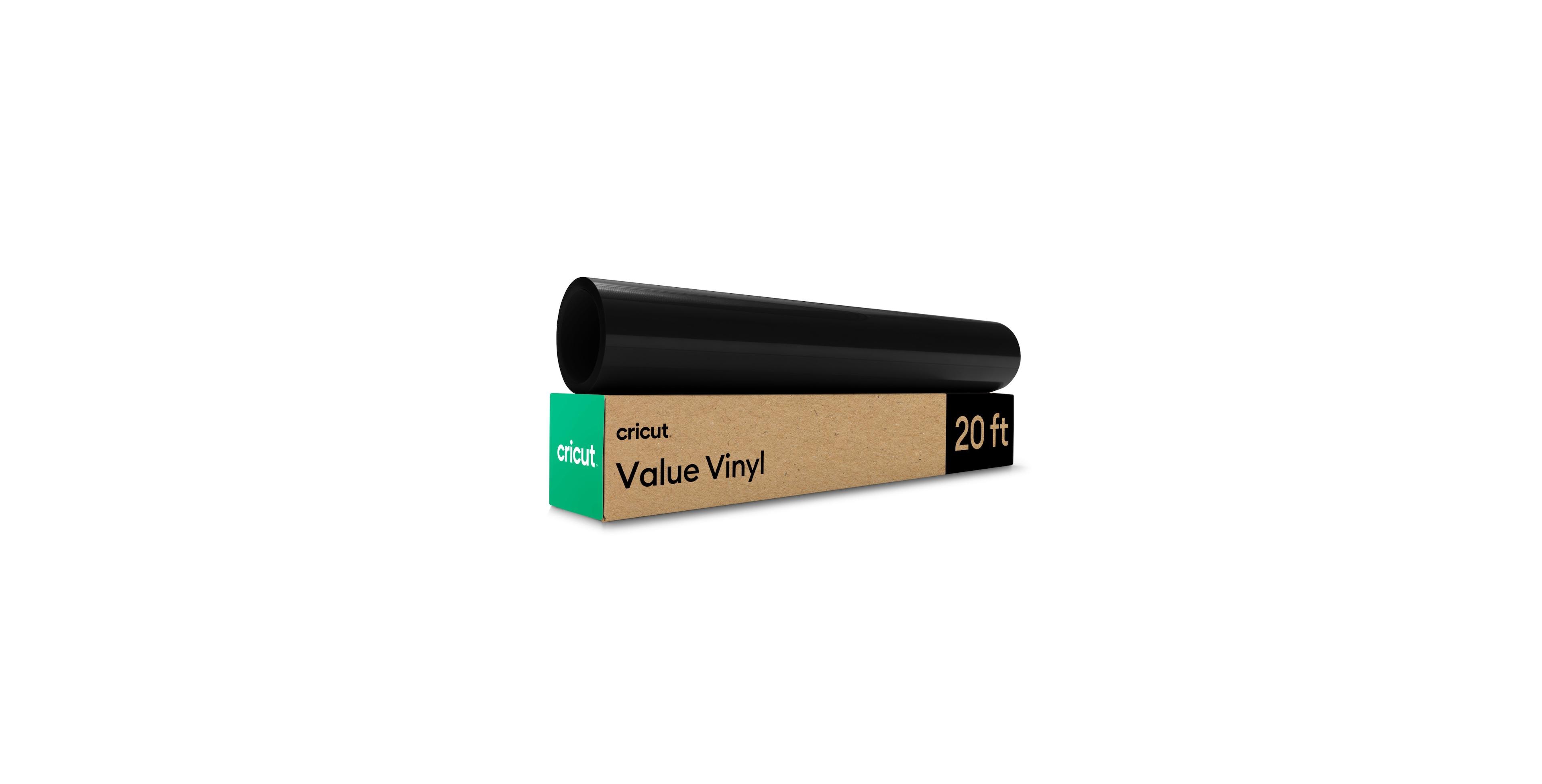 Cricut Permanent Glossy Value Vinyl - 12 in x 20 ft