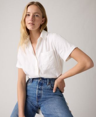 Women's Darlene Printed Short-Sleeve Shirt