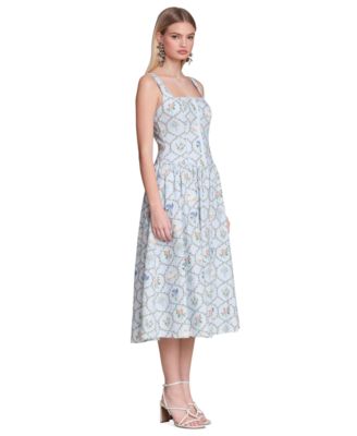 Women's Corset Top Midi Dress