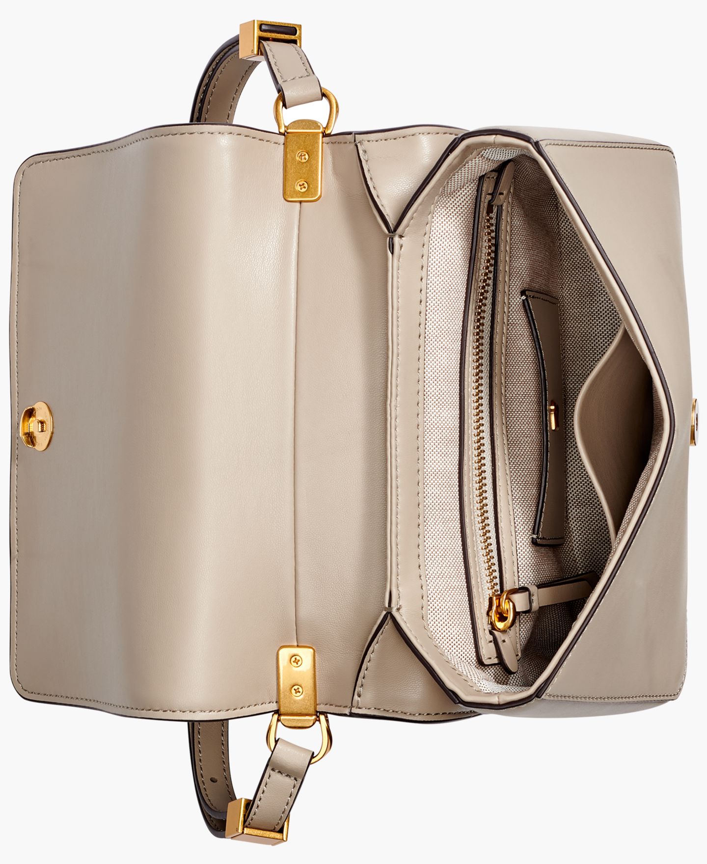 Женская сумка Donna Karan New York Jericho Croco Suede Small Shoulder, цвет: Moth — фото 4