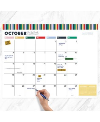 July 2026 - June 2027 Long Weekend Large Desk Pad Monthly Blotter Calendar