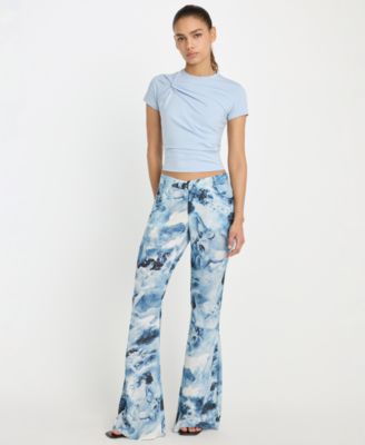 Women's Printed Flare Pants