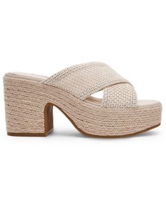 Women's Truthful Crossband Platform Sandals