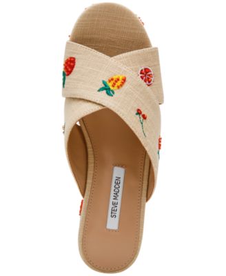 Women's Truthful Crossband Platform Sandals