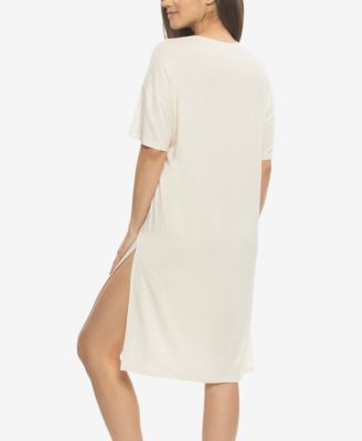 Women's Lena Modal Linen Oversized Sleepshirt Style 890226