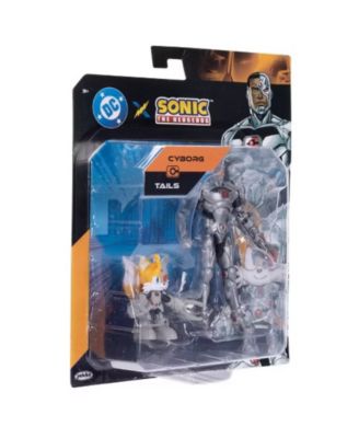 The Hedgehog Tails and Cyborg Action Figures