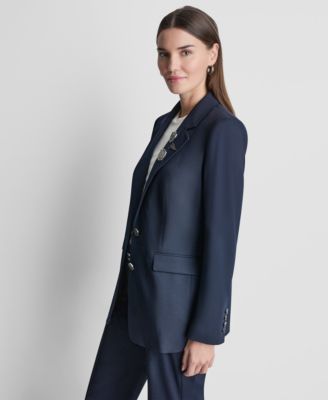 Women's Notch Lapel Collar Blazer