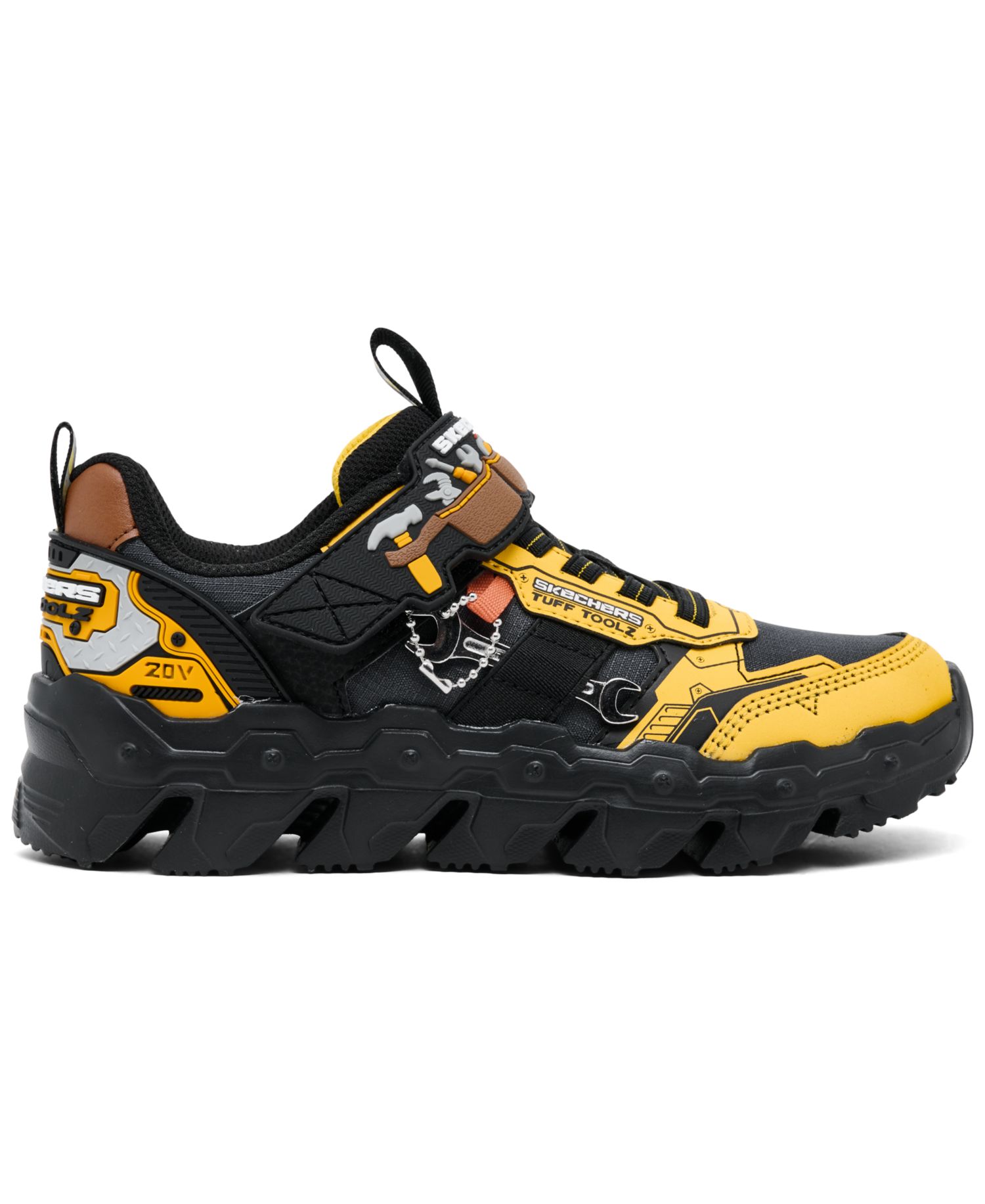 Повседневные кроссовки Little Kids Mega-Flex Lite - Tuff Toolz с ремешком на застежке от Finish Line