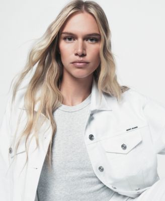 Women's Denim Oversized Trucker Jacket