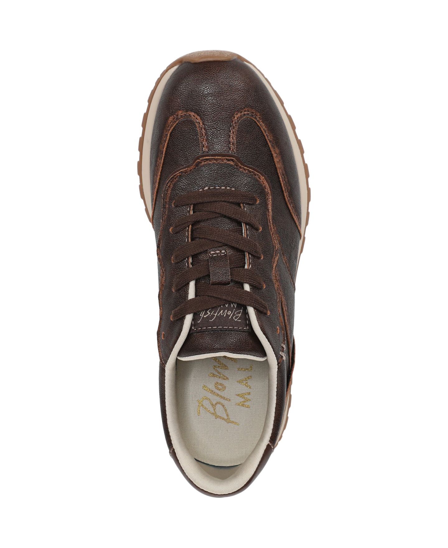 Женские кроссовки Blowfish Malibu Valley Round Toe Lace Up, цвет: Коричневая искусственная кожа — фото 4