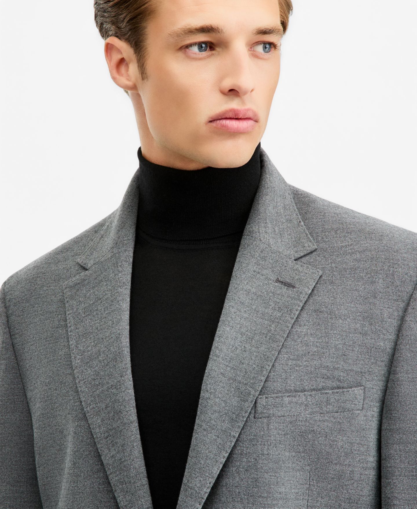 Мужские куртки Calvin Klein Relaxed Suit Separates, цвет: Средний серый — фото 3