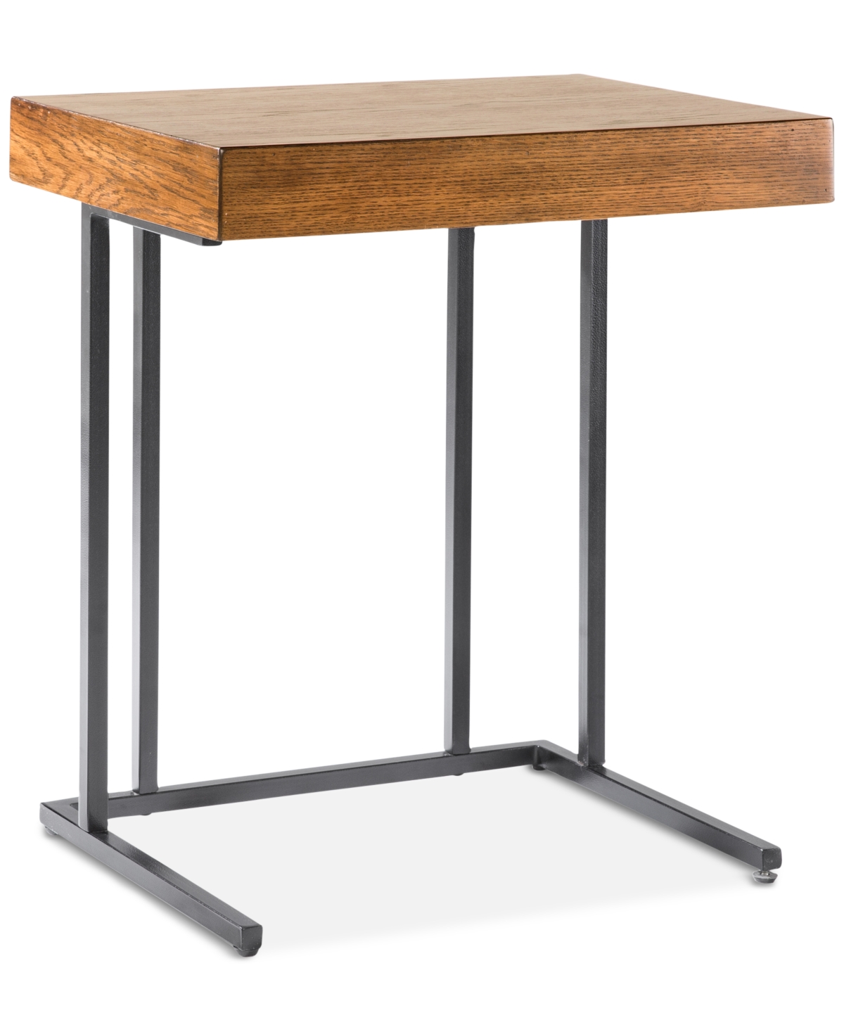 Macy's Zion Pull Up Table In Pecan,graphite