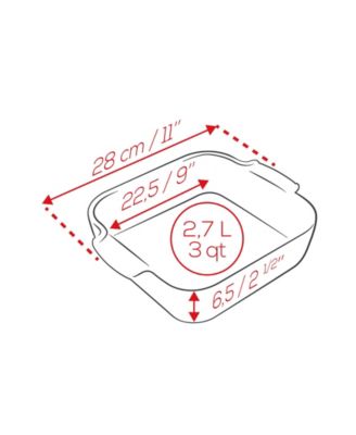 Appolia Square 9" Ceramic Baking Dish