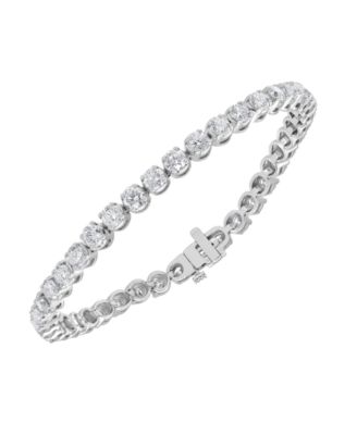 Diamond Bracelet (8 ct. t.w.) in 14k White Gold