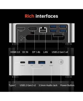 K1 AMD Ryzen3 4300U Mini PC,16GB RAM+512GB SSD