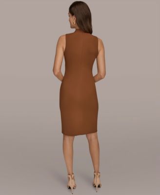 Women's V-Neck Wrap Sheath Dress