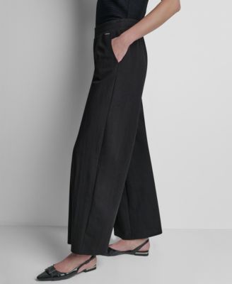 Women's Mini Logo Ewaist Pull-On Pants