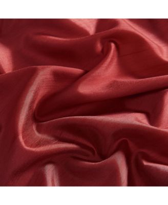 Colette Faux Silk French Door Window Panel