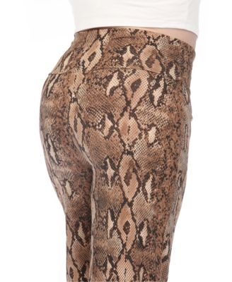 Plus Size High-Waist Floral Wide-Leg Pants