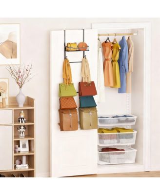 Over Door Purse Organizer - Multi-Functional, Space-Saving